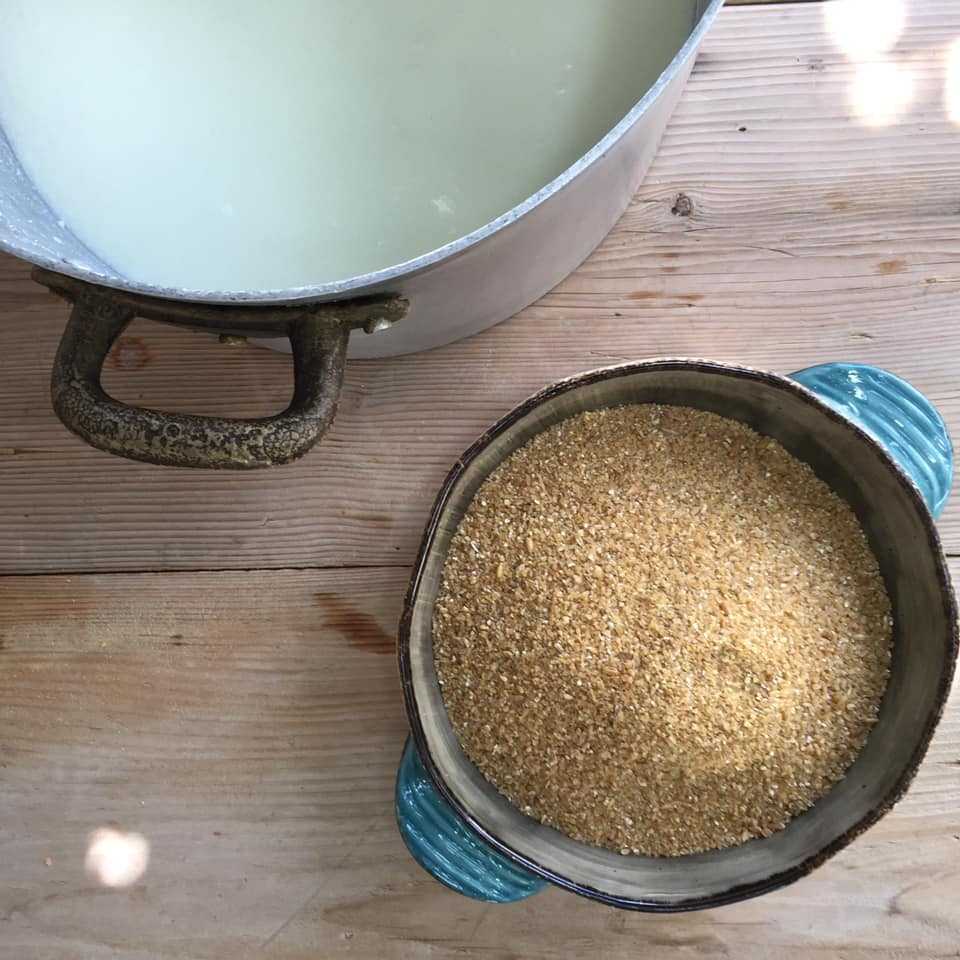 Xinochondros: Sour Bulgur Pasta