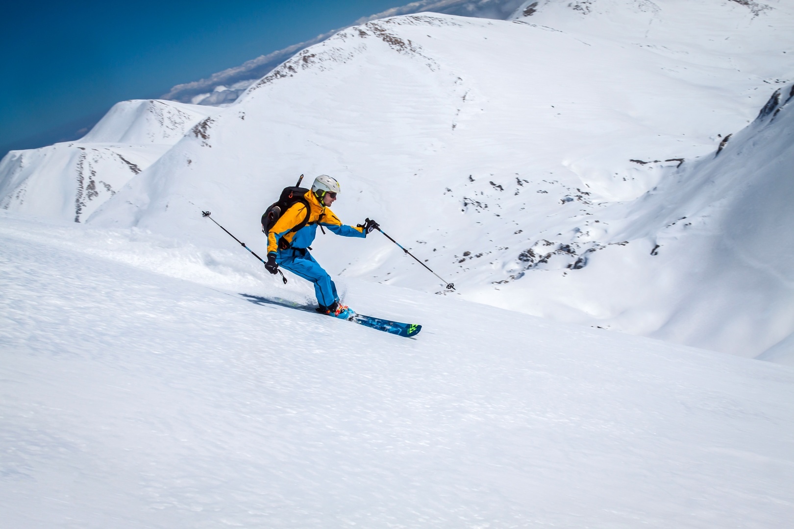 Skiing on Mount Psiloritis!