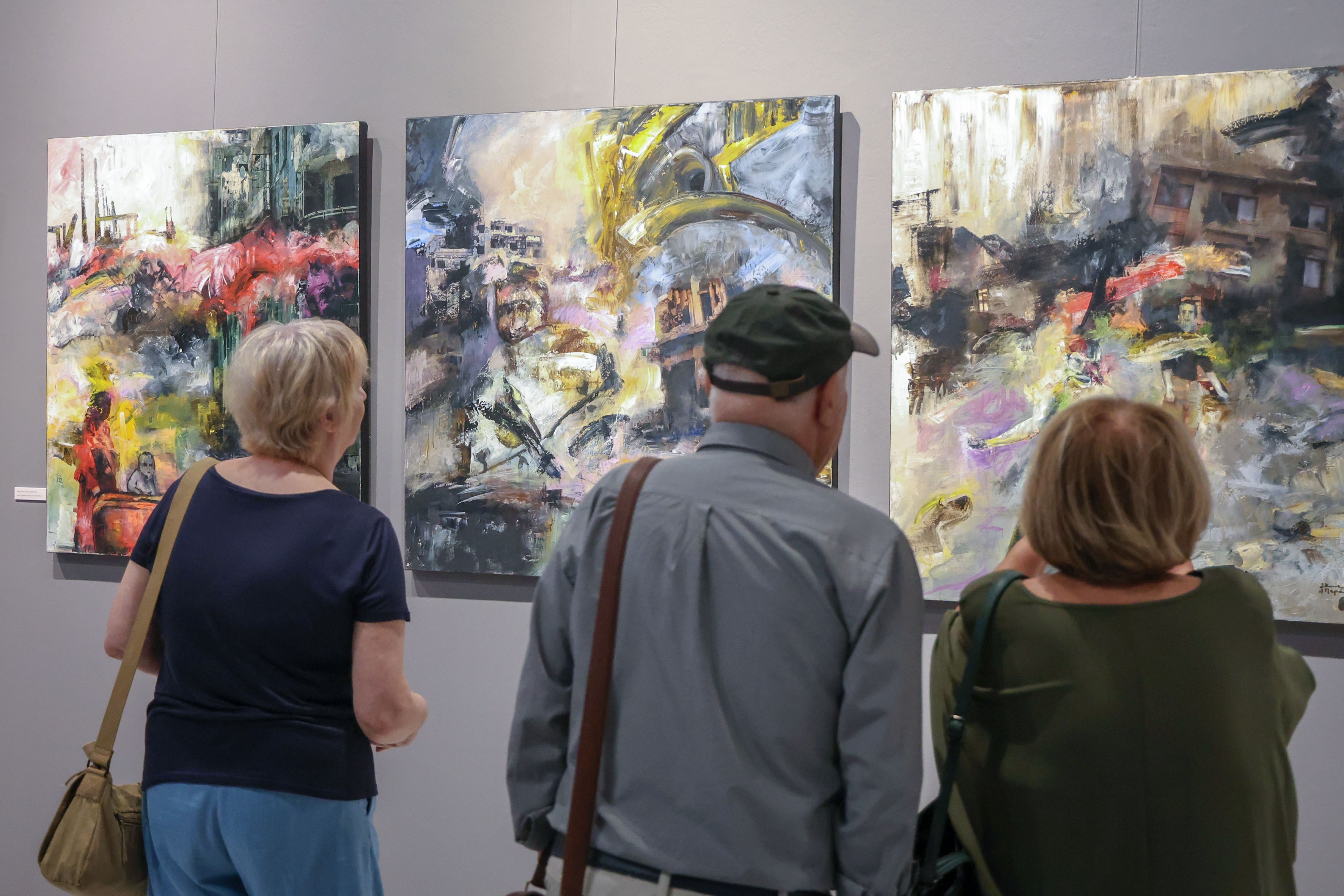 Konstantinos Perakis’ Painting Exhibition “The Other Side of Silence” Opens