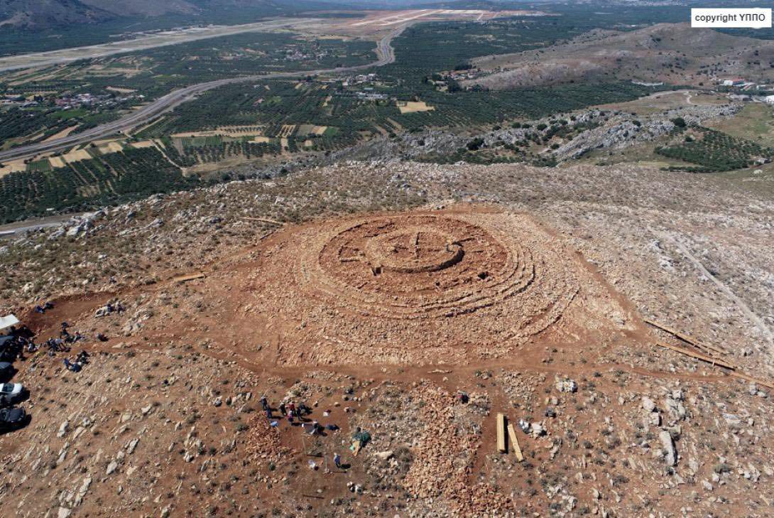 Monument on Papoura Hill